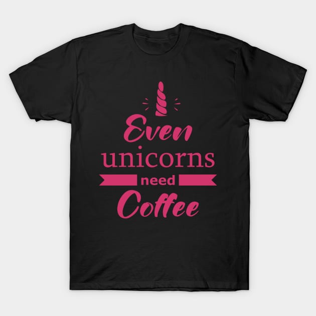 Coffee Quotes T-Shirt by Lemonflowerlove